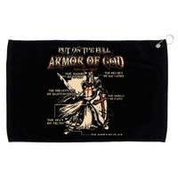 Put On The Full Armor Of God Jesus Grommeted Golf Towel