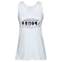 Put On The Full Armor Of God Ephesians 6 10 Ladies Essential Flowy Tank