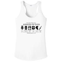 Put On The Full Armor Of God Ephesians 6 10 Ladies PosiCharge Competitor Racerback Tank