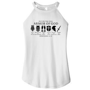 Put On The Full Armor Of God Ephesians 6 10 Women's Perfect Tri Rocker Tank