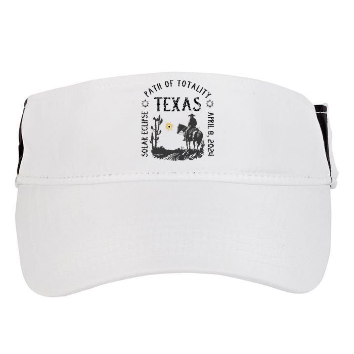 Path Of Totality Texas Solar Eclipse Adult Drive Performance Visor