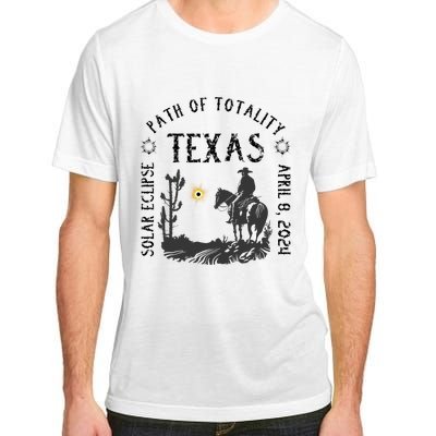 Path Of Totality Texas Solar Eclipse Adult ChromaSoft Performance T-Shirt