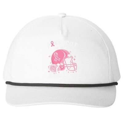 Pin.K Out Tackle Breast Cancer Awareness American Football Snapback Five-Panel Rope Hat