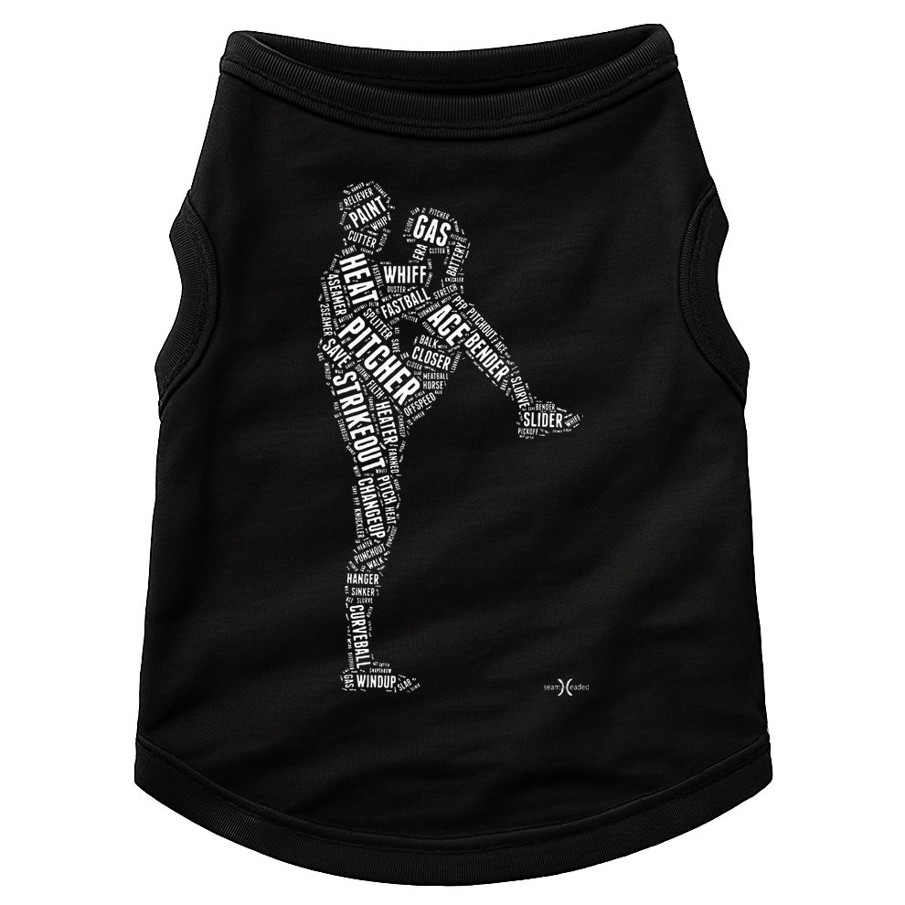 Pitcher On The Mound Baseball Lifestyle Doggie Tank
