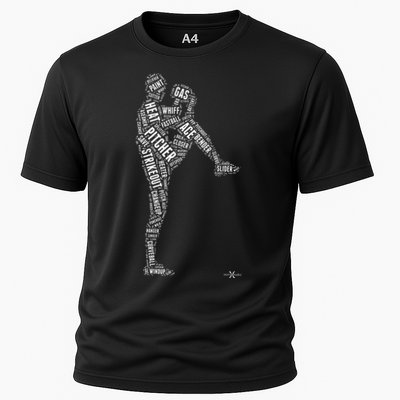 Pitcher On The Mound Baseball Lifestyle Performance Shirt