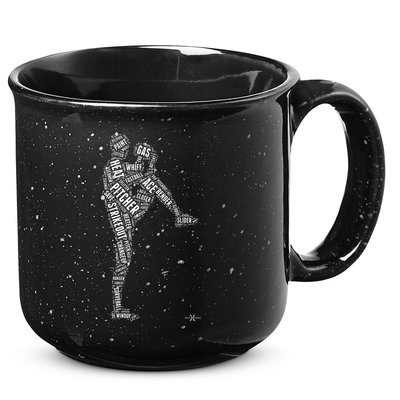 Pitcher On The Mound Baseball Lifestyle 15oz Campfire Ceramic Mug