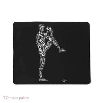 Pitcher On The Mound Baseball Lifestyle Mousepad