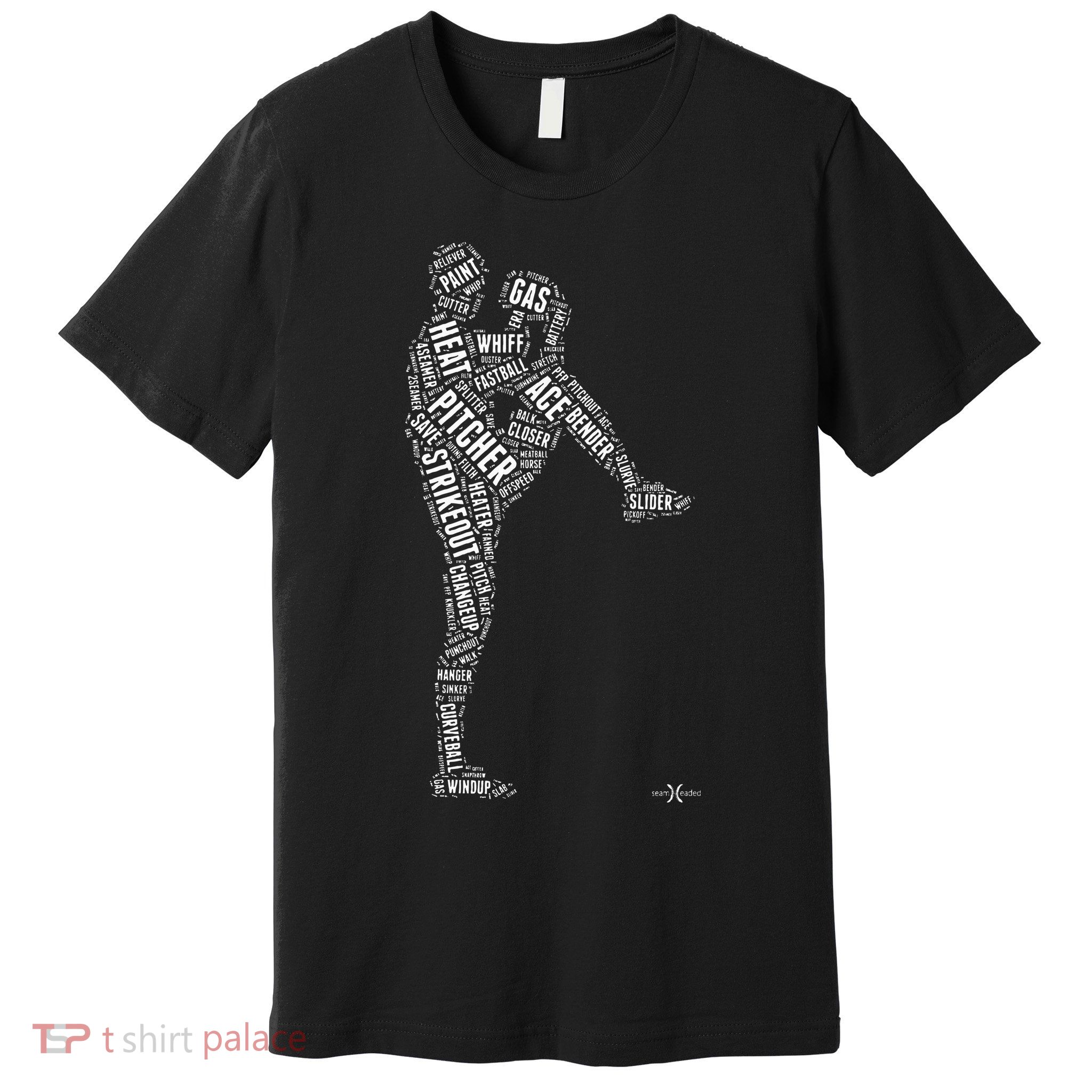 Pitcher On The Mound Baseball Lifestyle Premium T-Shirt