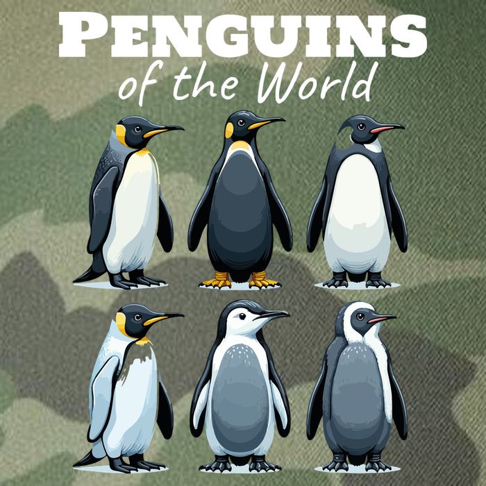 Penguins Of The World Legacy Tie Dye Trucker Hat