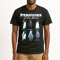 Penguins Of The World Tall T-Shirt