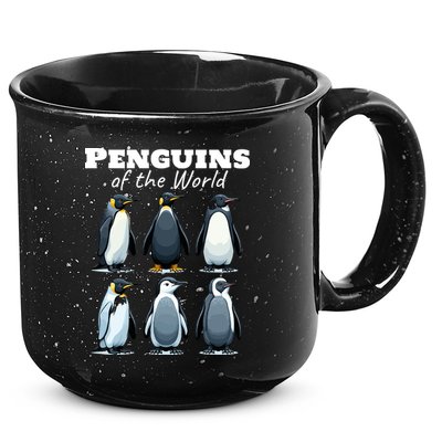 Penguins Of The World 15oz Campfire Ceramic Mug