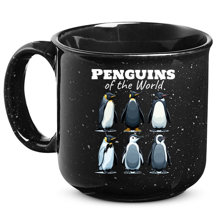 Penguins Of The World 15oz Campfire Ceramic Mug