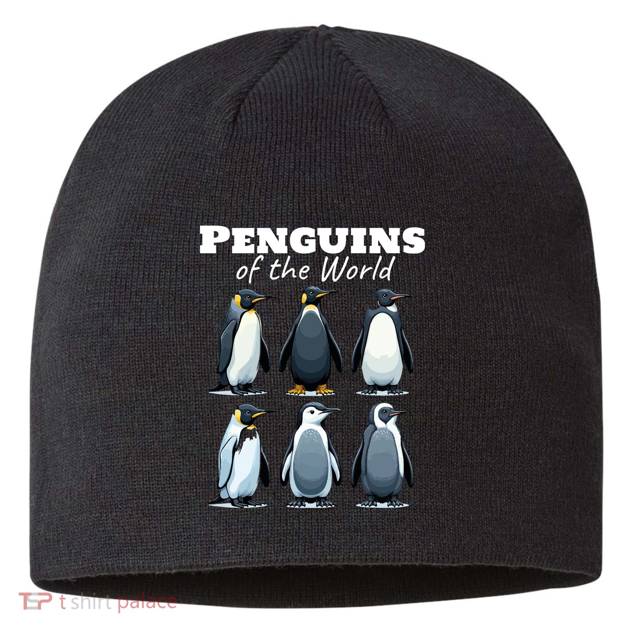 Penguins Of The World Sustainable Beanie