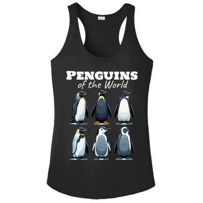 Penguins Of The World Ladies PosiCharge Competitor Racerback Tank