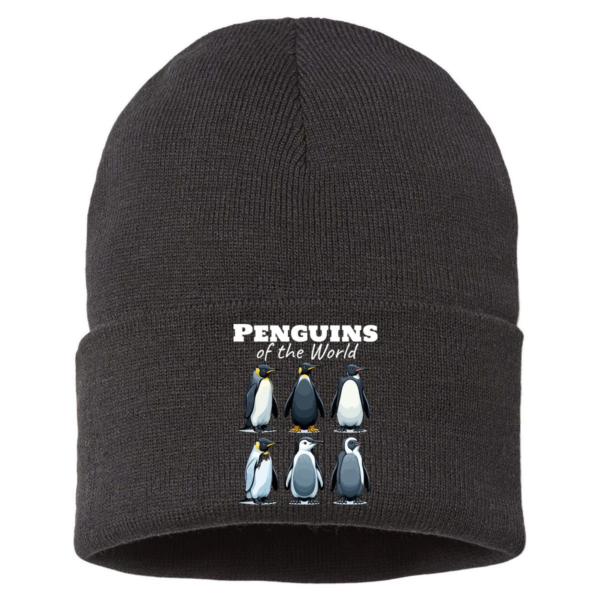 Penguins Of The World Sustainable Knit Beanie