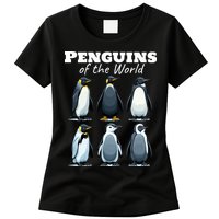 Penguins Of The World Womens T-Shirt