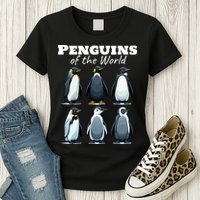 Penguins Of The World Womens T-Shirt