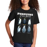 Penguins Of The World Kids T-Shirt