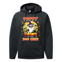 Pappy Of The Boo Crew Halloween Cute Ghost Pumpkin Scary Performance Fleece Hoodie