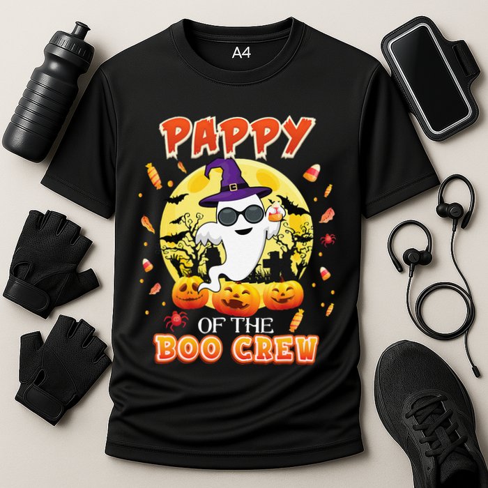 Pappy Of The Boo Crew Halloween Cute Ghost Pumpkin Scary Performance Shirt