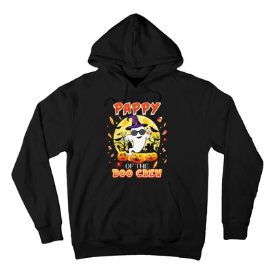 Pappy Of The Boo Crew Halloween Cute Ghost Pumpkin Scary Hoodie