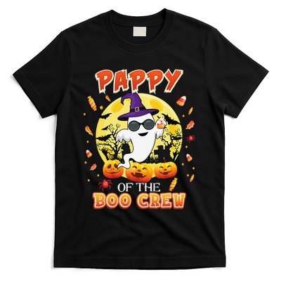 Pappy Of The Boo Crew Halloween Cute Ghost Pumpkin Scary T-Shirt