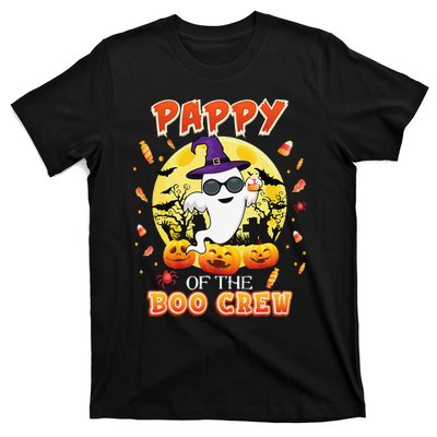 Pappy Of The Boo Crew Halloween Cute Ghost Pumpkin Scary T-Shirt