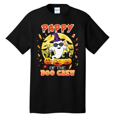 Pappy Of The Boo Crew Halloween Cute Ghost Pumpkin Scary Tall T-Shirt