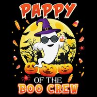 Pappy Of The Boo Crew Halloween Cute Ghost Pumpkin Scary Impact Tech Backpack