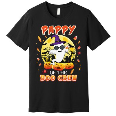 Pappy Of The Boo Crew Halloween Cute Ghost Pumpkin Scary Premium T-Shirt