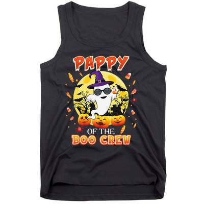 Pappy Of The Boo Crew Halloween Cute Ghost Pumpkin Scary Tank Top