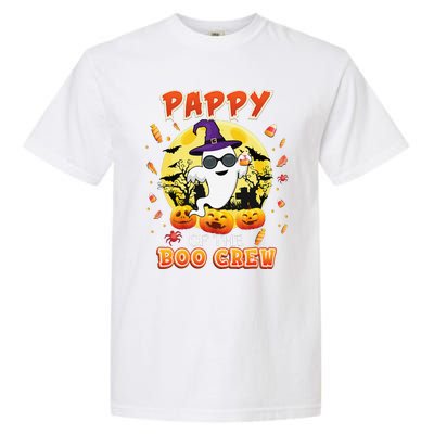 Pappy Of The Boo Crew Halloween Cute Ghost Pumpkin Scary Garment-Dyed Heavyweight T-Shirt