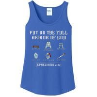 Put On The Full Armor Of God Funny Saying Christian Ladies Essential Tank