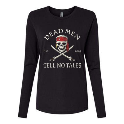 Pirates Of The Caribbean Womens Cotton Relaxed Long Sleeve T-Shirt