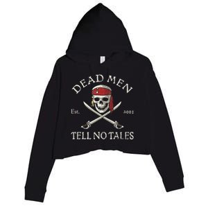 Pirates Of The Caribbean Crop Fleece Hoodie