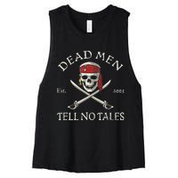 Pirates Of The Caribbean Women's Racerback Cropped Tank