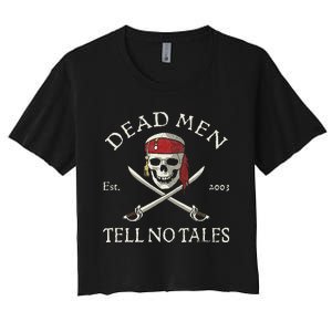 Pirates Of The Caribbean Women's Crop Top Tee