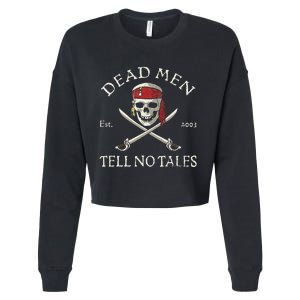 Pirates Of The Caribbean Cropped Pullover Crew