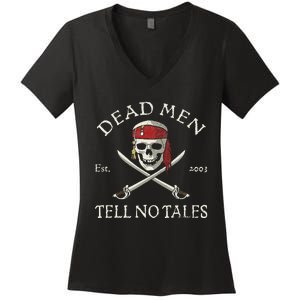 Pirates Of The Caribbean Women's V-Neck T-Shirt