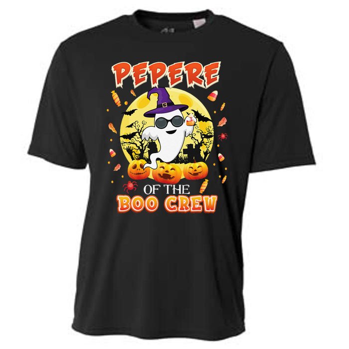 Pepere Of The Boo Crew Halloween Cute Ghost Pumpkin Scary Cooling Performance Crew T-Shirt