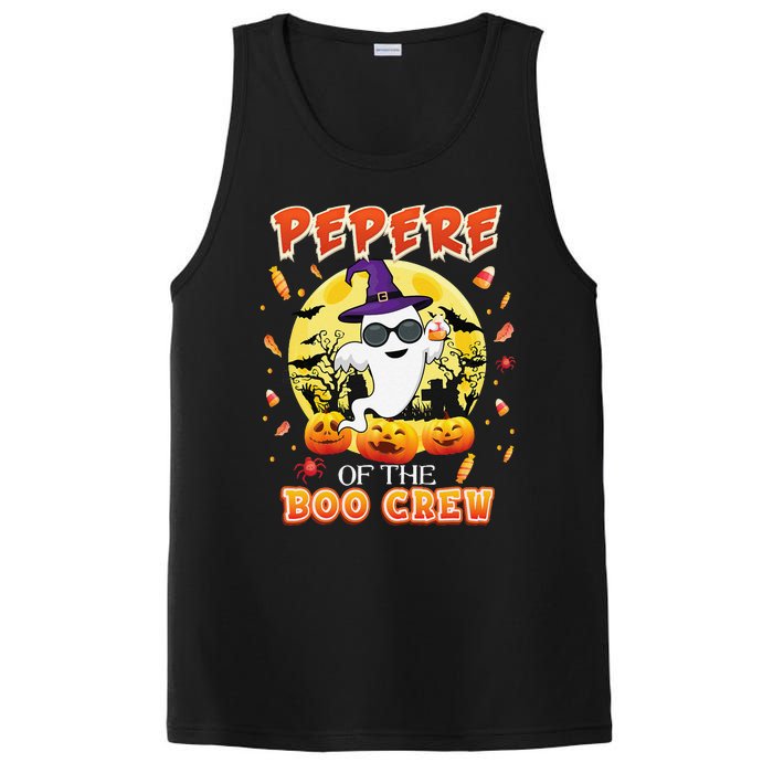 Pepere Of The Boo Crew Halloween Cute Ghost Pumpkin Scary PosiCharge Competitor Tank