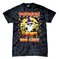 Pepere Of The Boo Crew Halloween Cute Ghost Pumpkin Scary Tie-Dye T-Shirt