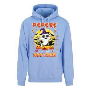 Pepere Of The Boo Crew Halloween Cute Ghost Pumpkin Scary Unisex Surf Hoodie