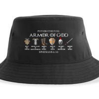 Put On The Full Armor Of God Belt Of Truth Breast Plate Of Sustainable Bucket Hat
