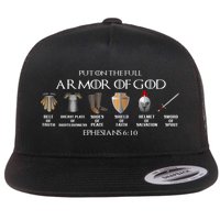 Put On The Full Armor Of God Belt Of Truth Breast Plate Of Flat Bill Trucker Hat