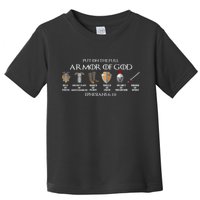 Put On The Full Armor Of God Belt Of Truth Breast Plate Of Toddler T-Shirt