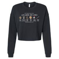 Put On The Full Armor Of God Belt Of Truth Breast Plate Of Cropped Pullover Crew
