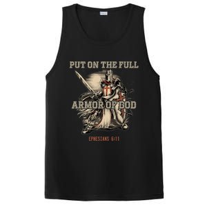 Put On The Full Armor Of God Christian Religious Quote PosiCharge Competitor Tank