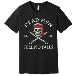 Pirates Of The Caribbean Dead Tell No Tales Premium T-Shirt