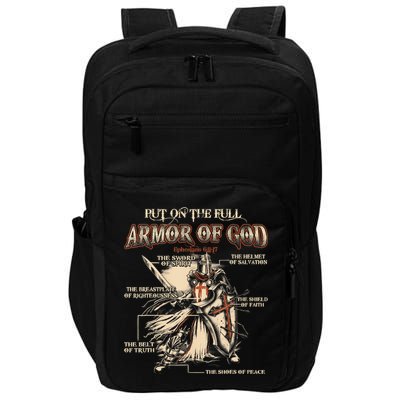 Put On The Full Armor Of God Jesus Impact Tech Backpack